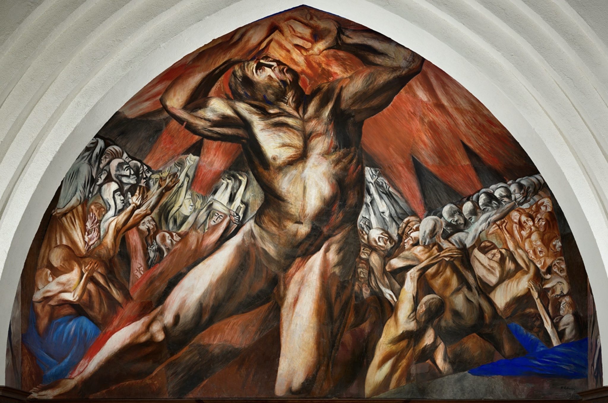 Prometeo, José Clemente Orozco, 1930.