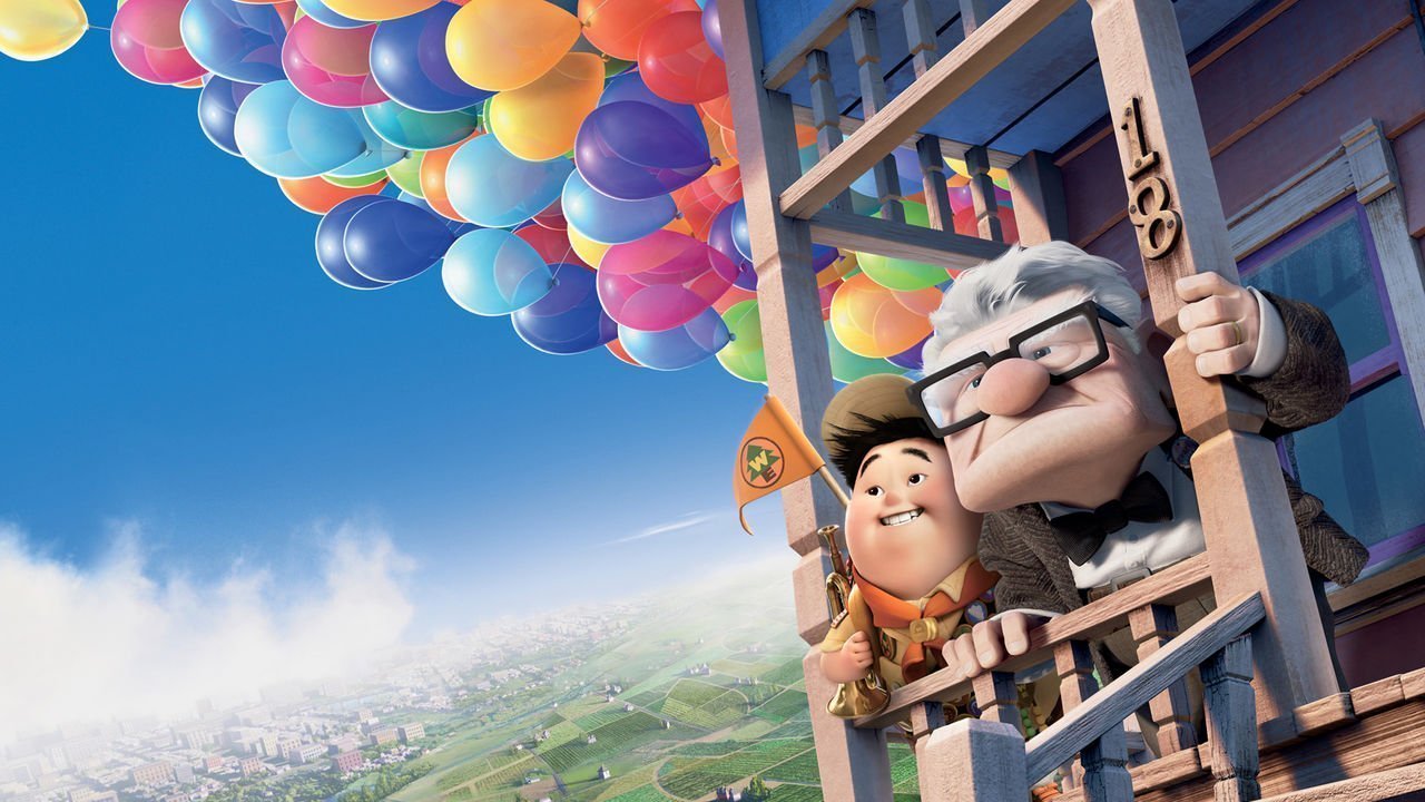 Fotograma de la película Up: una aventura de altura (Pixar).