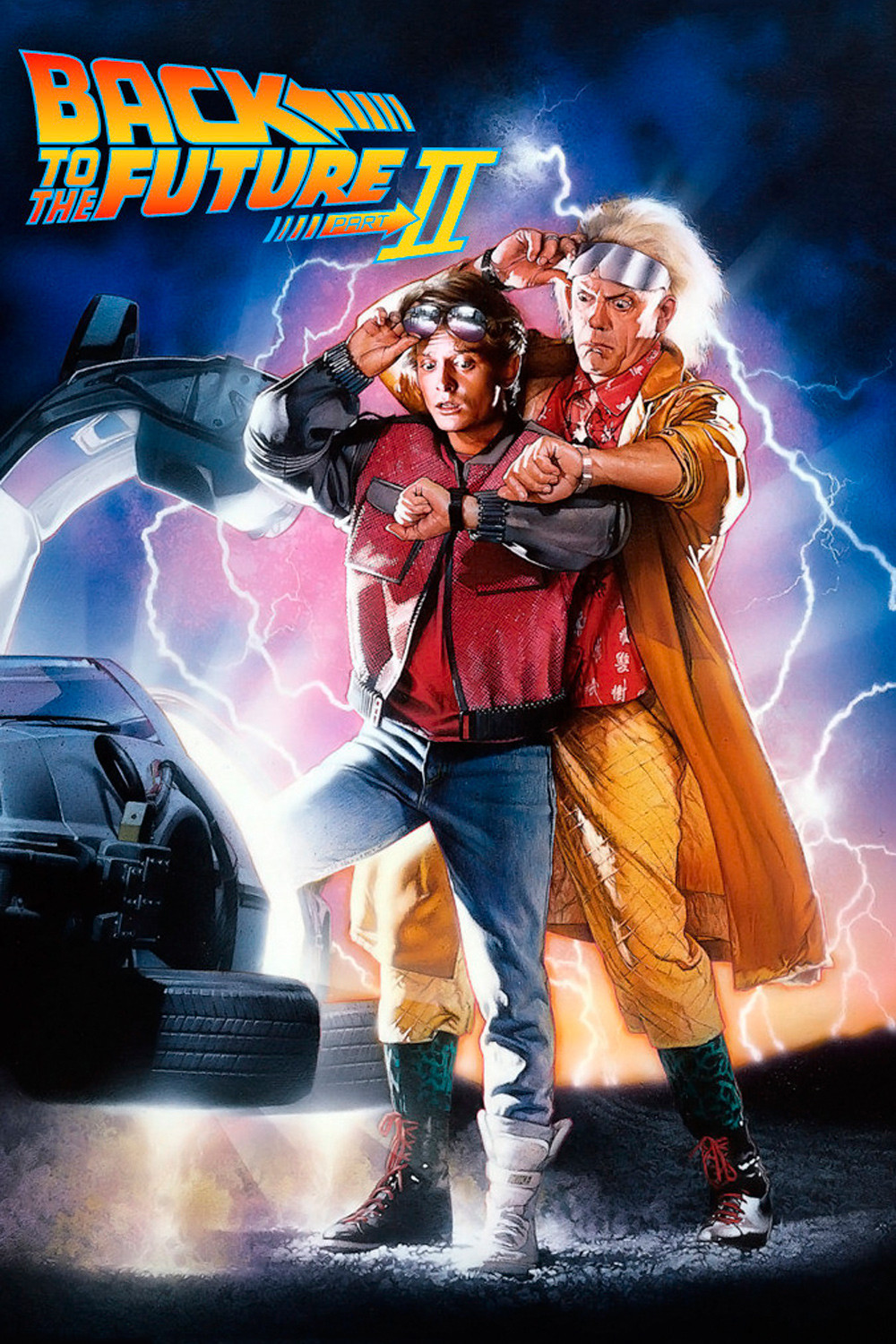 Cartel de la película Volver al futuro II (1989)