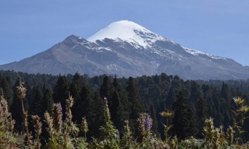 Vista desde el oriente del Pico de Orizaba
